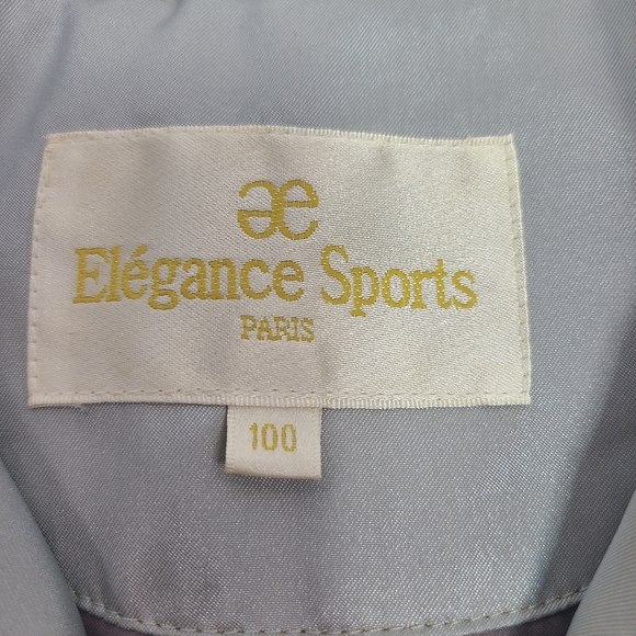 Elegance Paris Sports quilted silver pullover - Picture 4 of 12